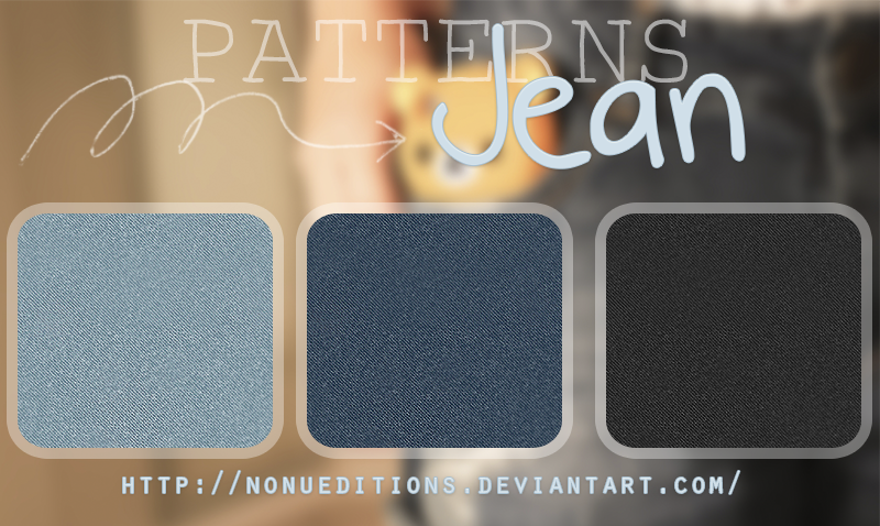 Jean Patterns by Nonuu in 30+ New Photoshop Pattern Sets