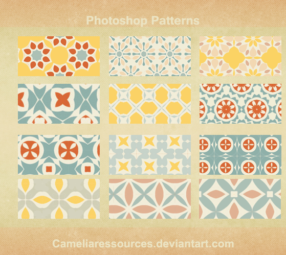 Photoshop pattern v1 by cameliaRessources in 30+ New Photoshop Pattern Sets