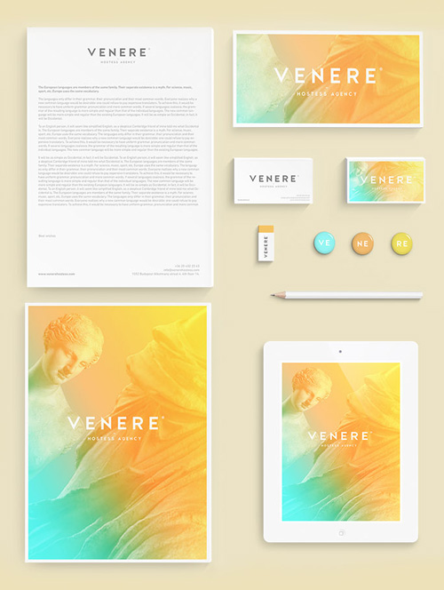 Venere Branding letterhead