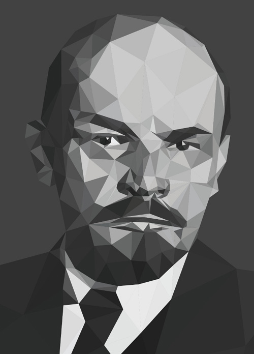 Low-Poly Portrait Illustrations for Inspiration - 20