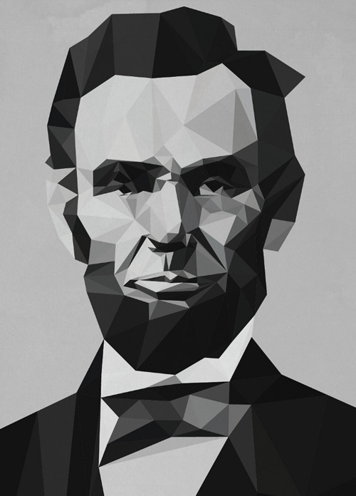 Low-Poly Portrait Illustrations for Inspiration - 22
