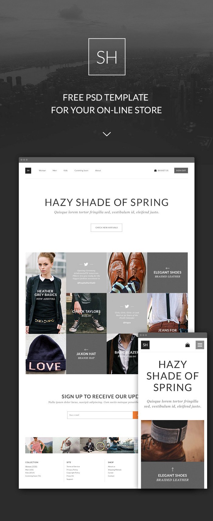 Online Clothing Store Template