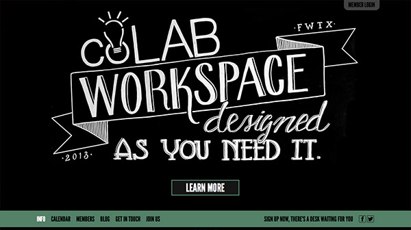 coLAB workspace