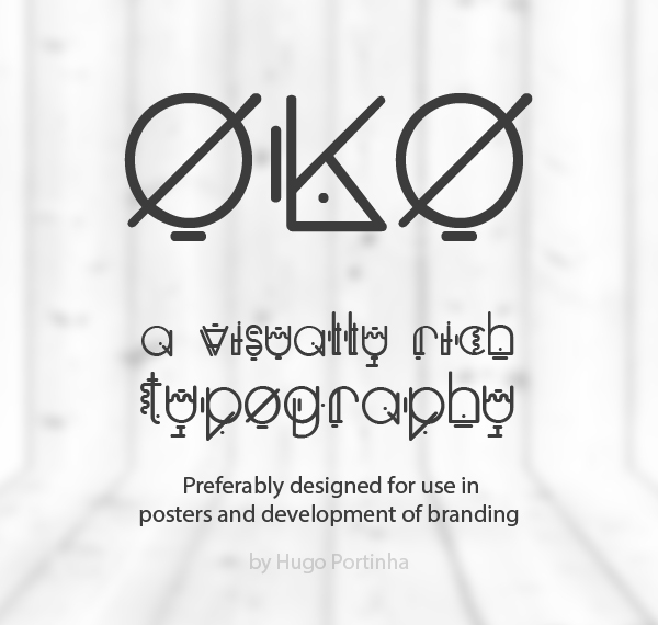 Oko free fonts