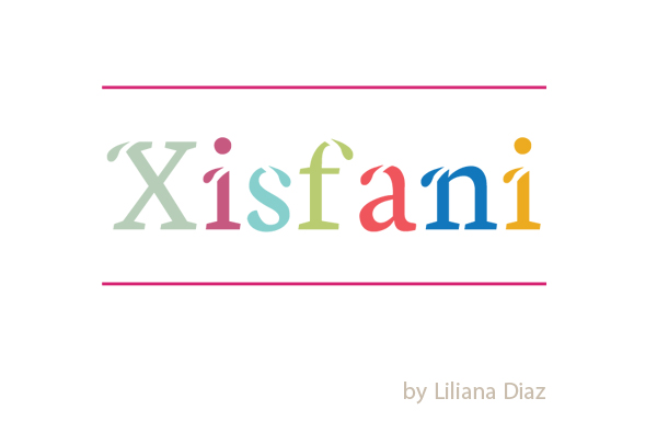 Xisfani free fonts