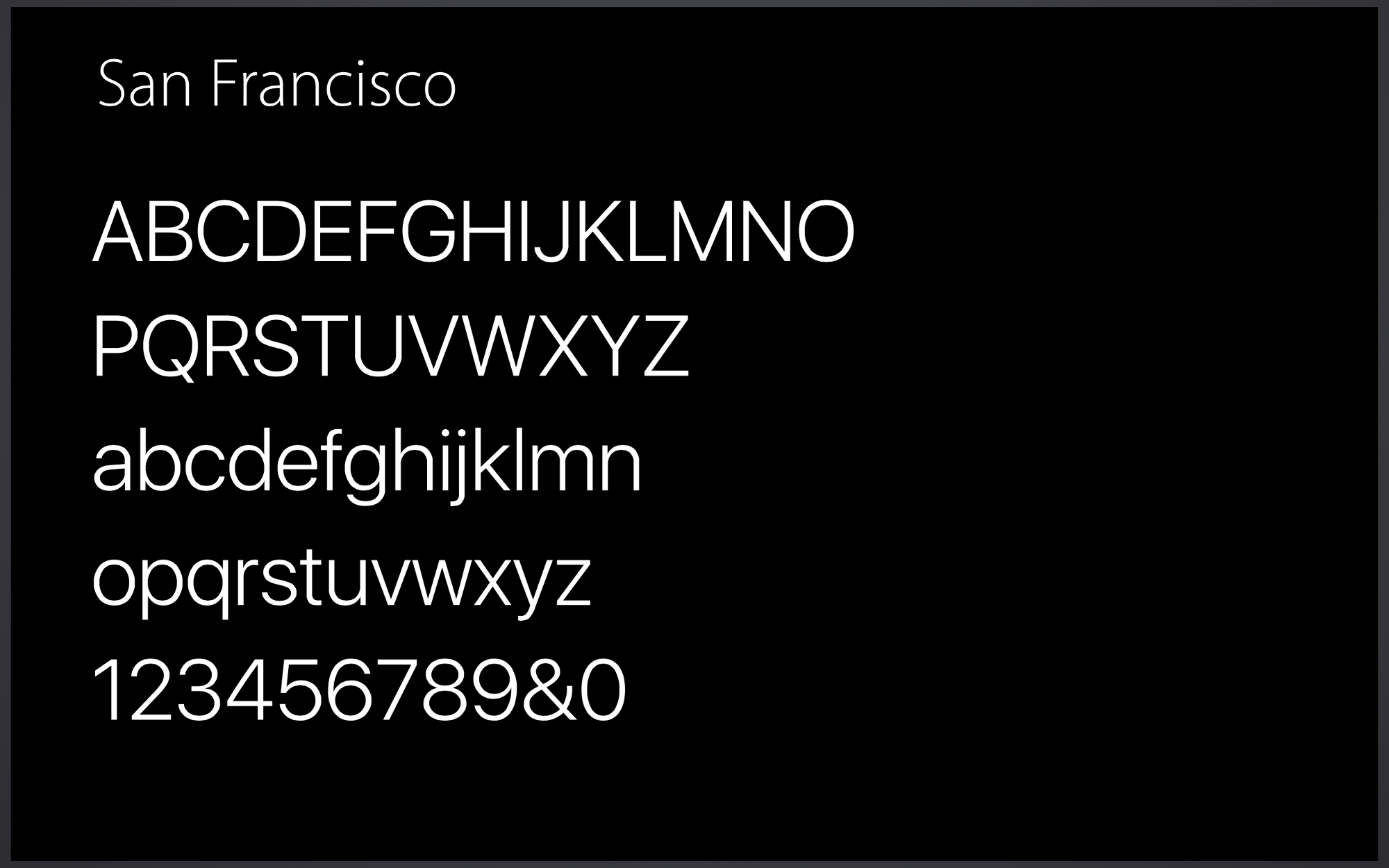 图片[18]-苹果字体设计：为你解读苹果SAN FRANCISCO字体的秘密-易看设计 - 专业设计师平台