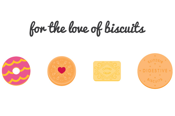 for the love of biscuits food icons freebie