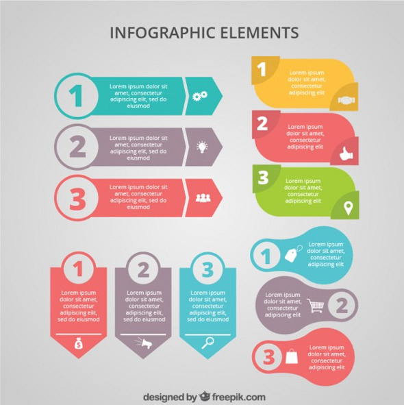 Colorful-banners-infographic