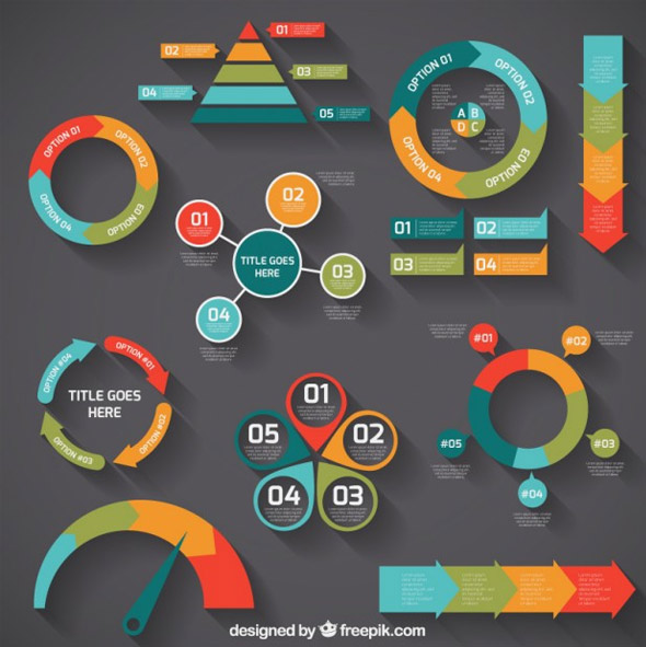 Colorful-infographic-diagrams