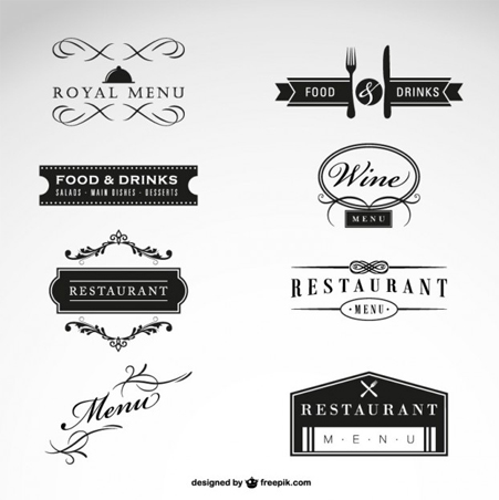 Restaurant-vector-free-collection