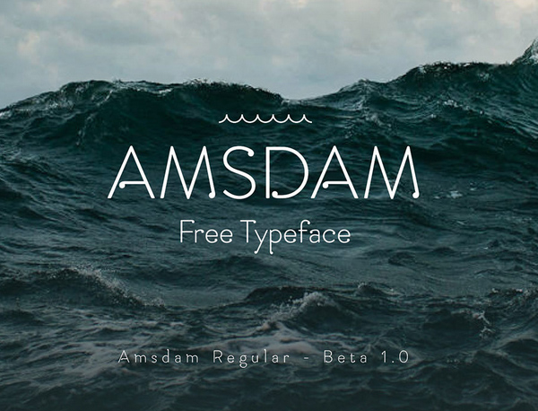 Amsdam Free Font