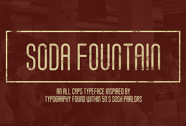 Soda Fountain Free Font
