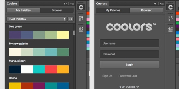 图片[7]-色彩教程：自动生成上千款热门配色色板的COOLORS-易看设计 - 专业设计师平台