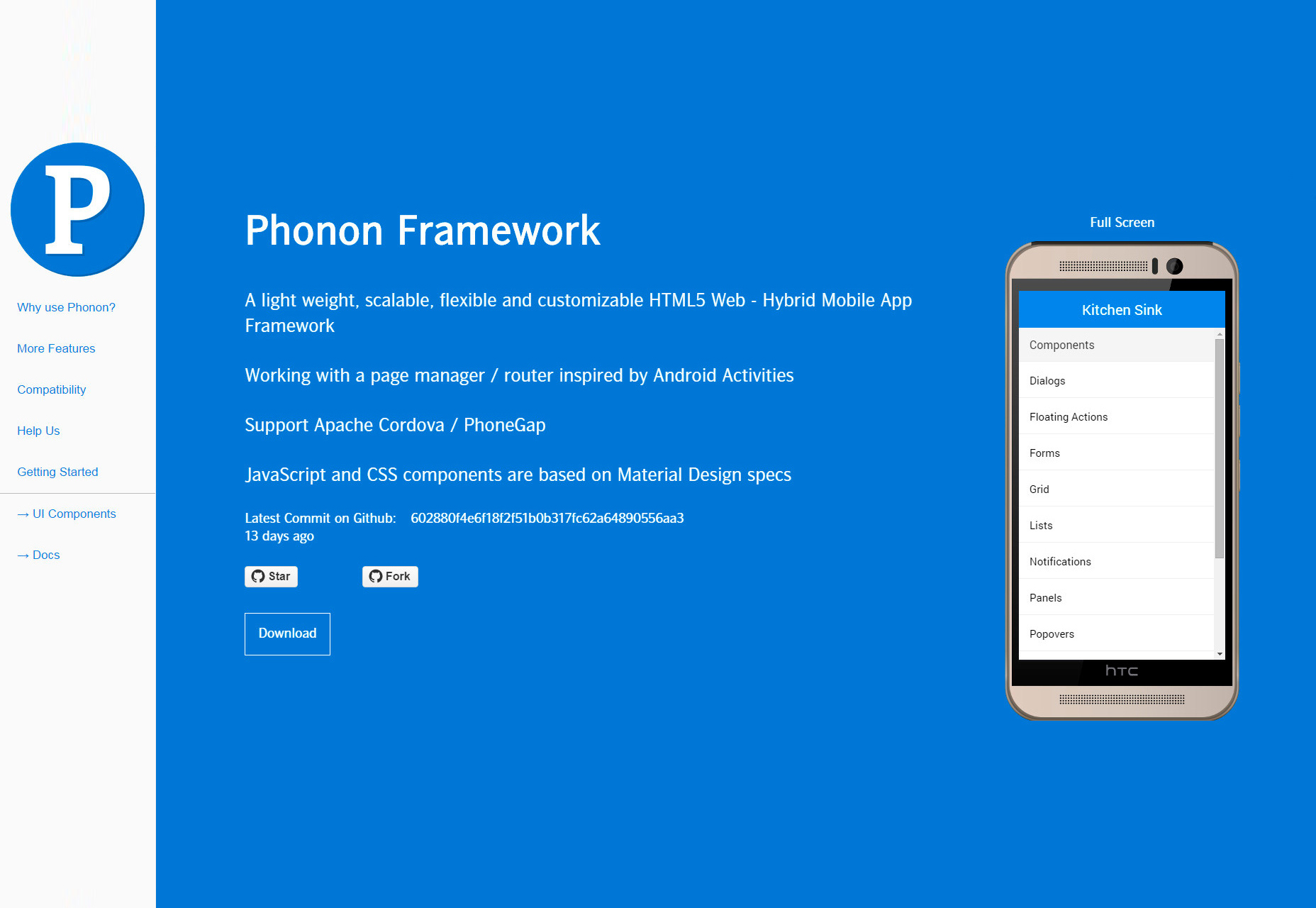 phonon-lightweight-html5-mobile-framework