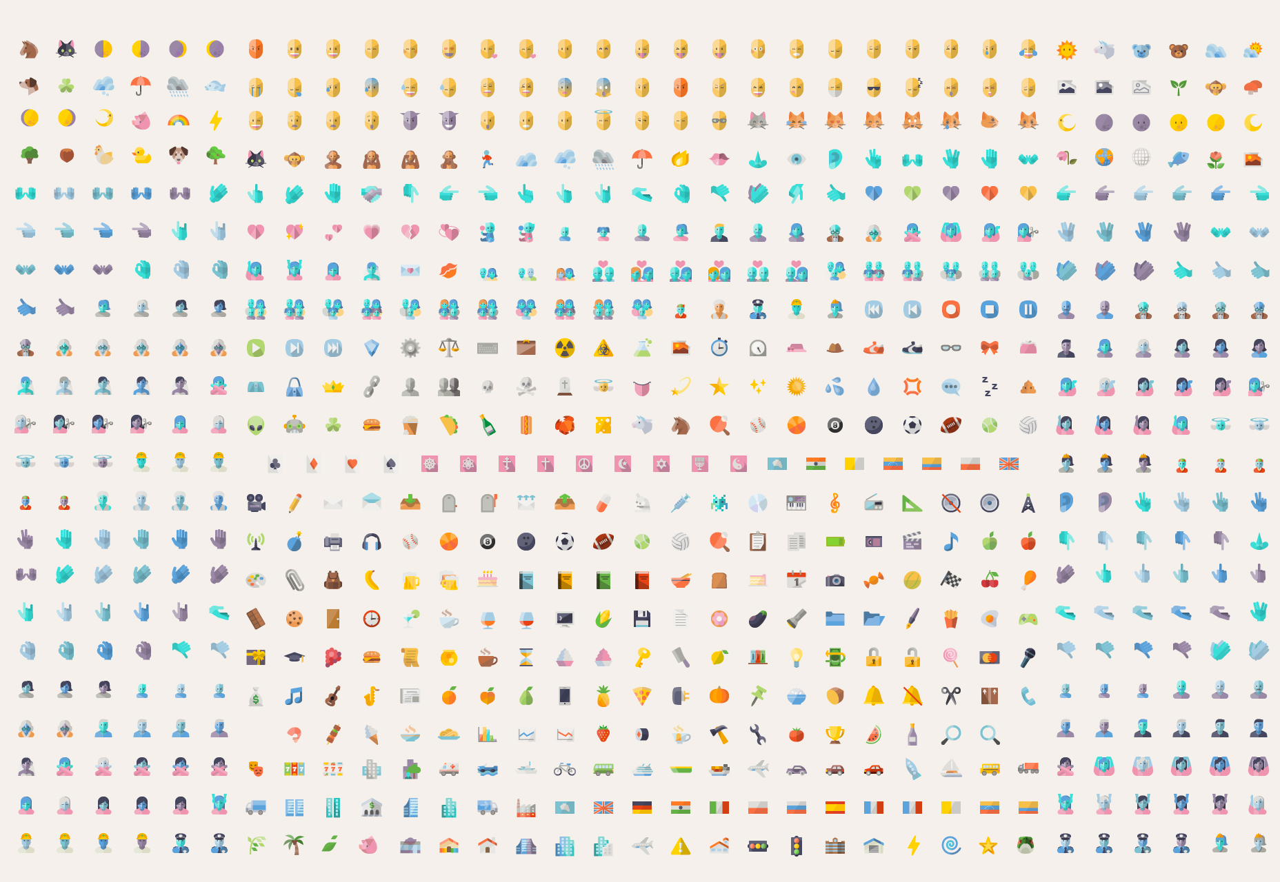 creative-flat-emojis-set