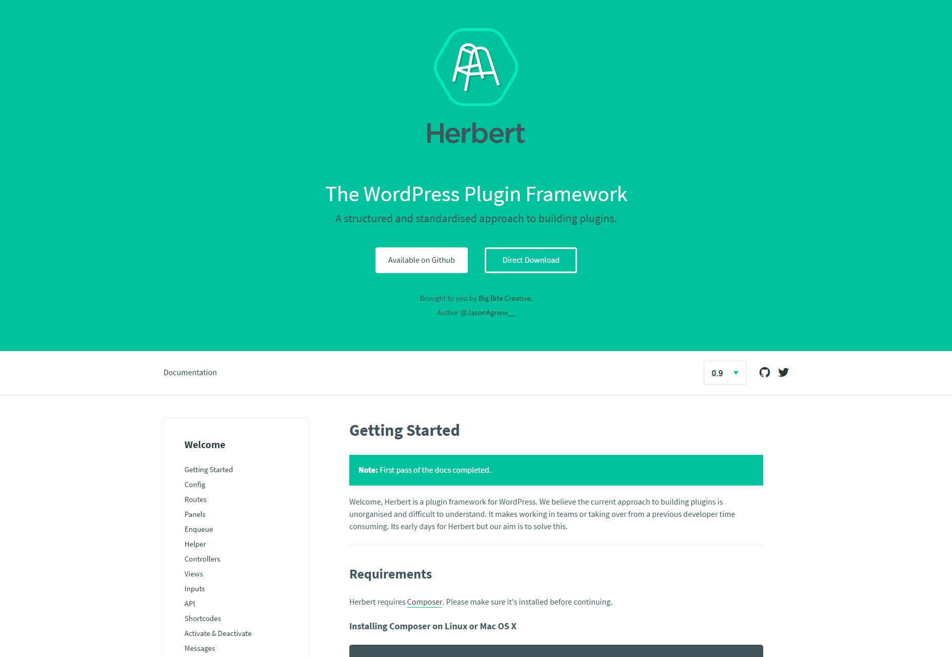 herbert-structured-wordpress-plugin-framework