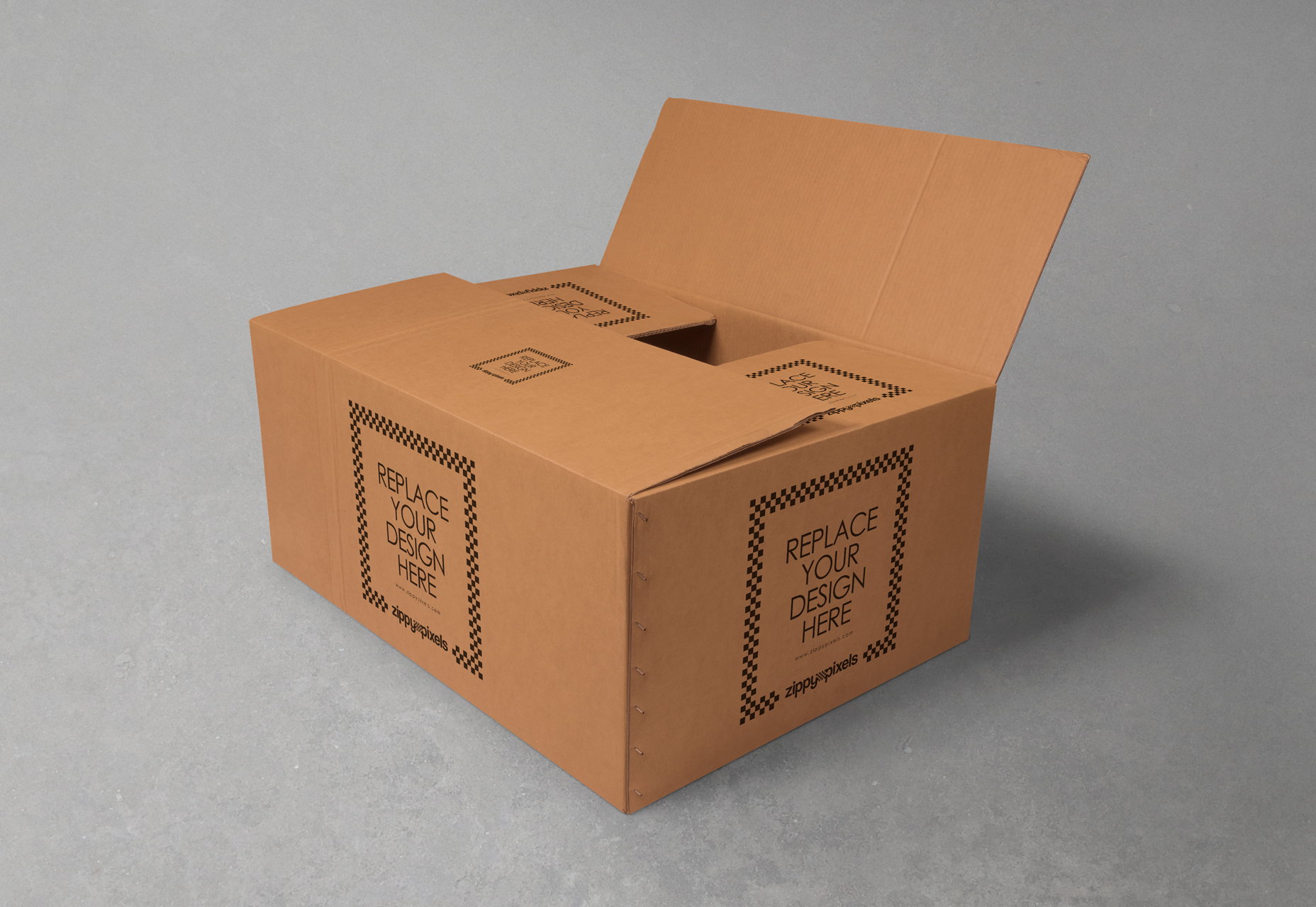 cool-cardboard-box-branding-mockup