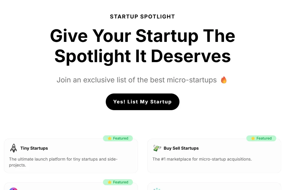 Startup Spotlight
