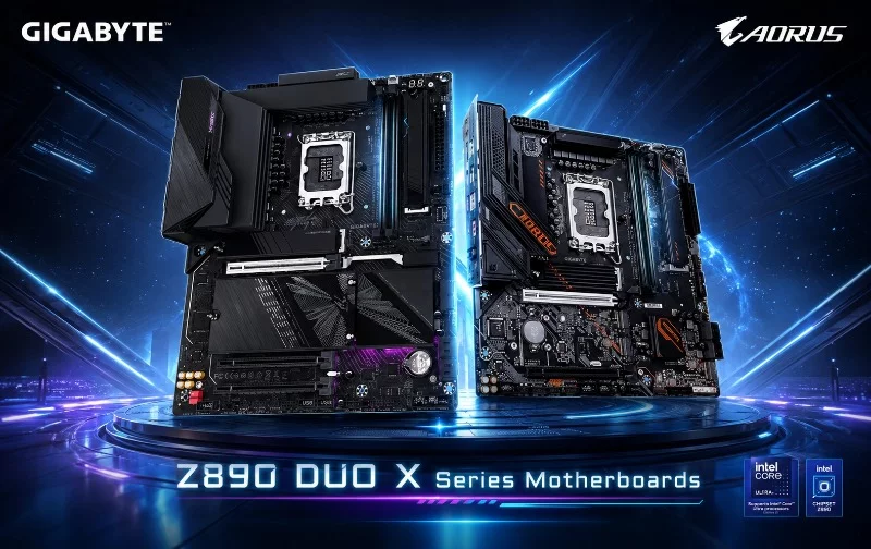 技嘉Z890 DUO X主板首发支持Intel iBOT技术！游戏性能最高提升22%​