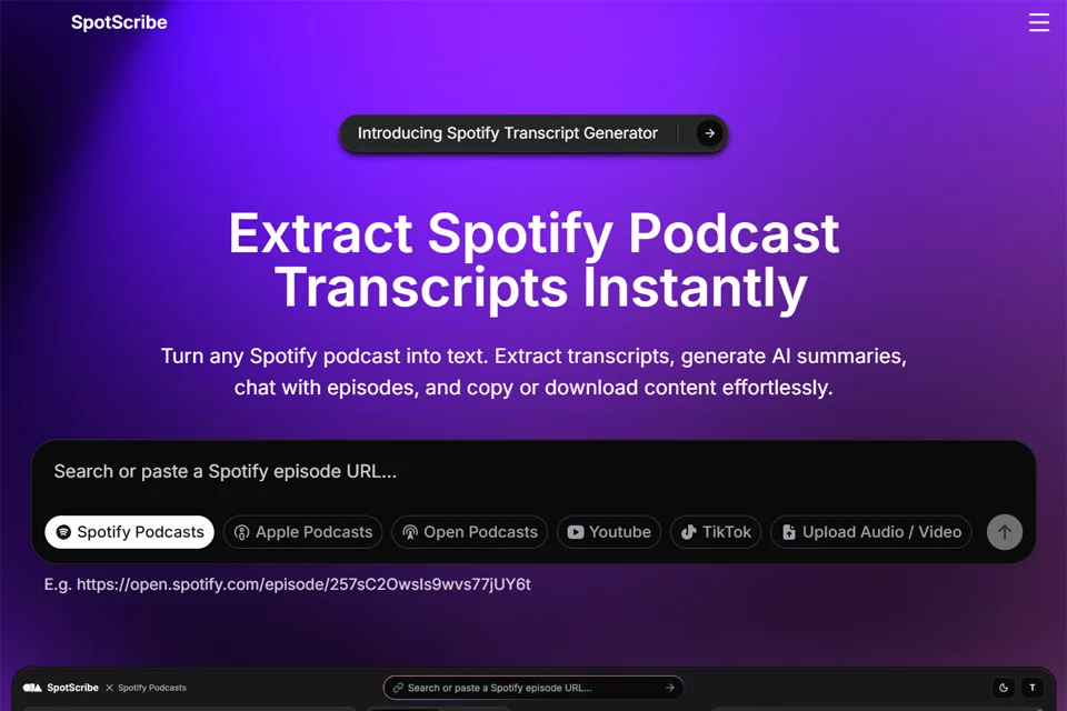 SpotScribe