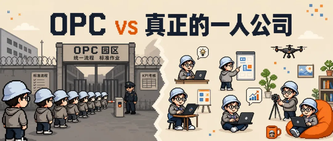 为什么OPC一人公司注定失败？跑通的人做对了什么？