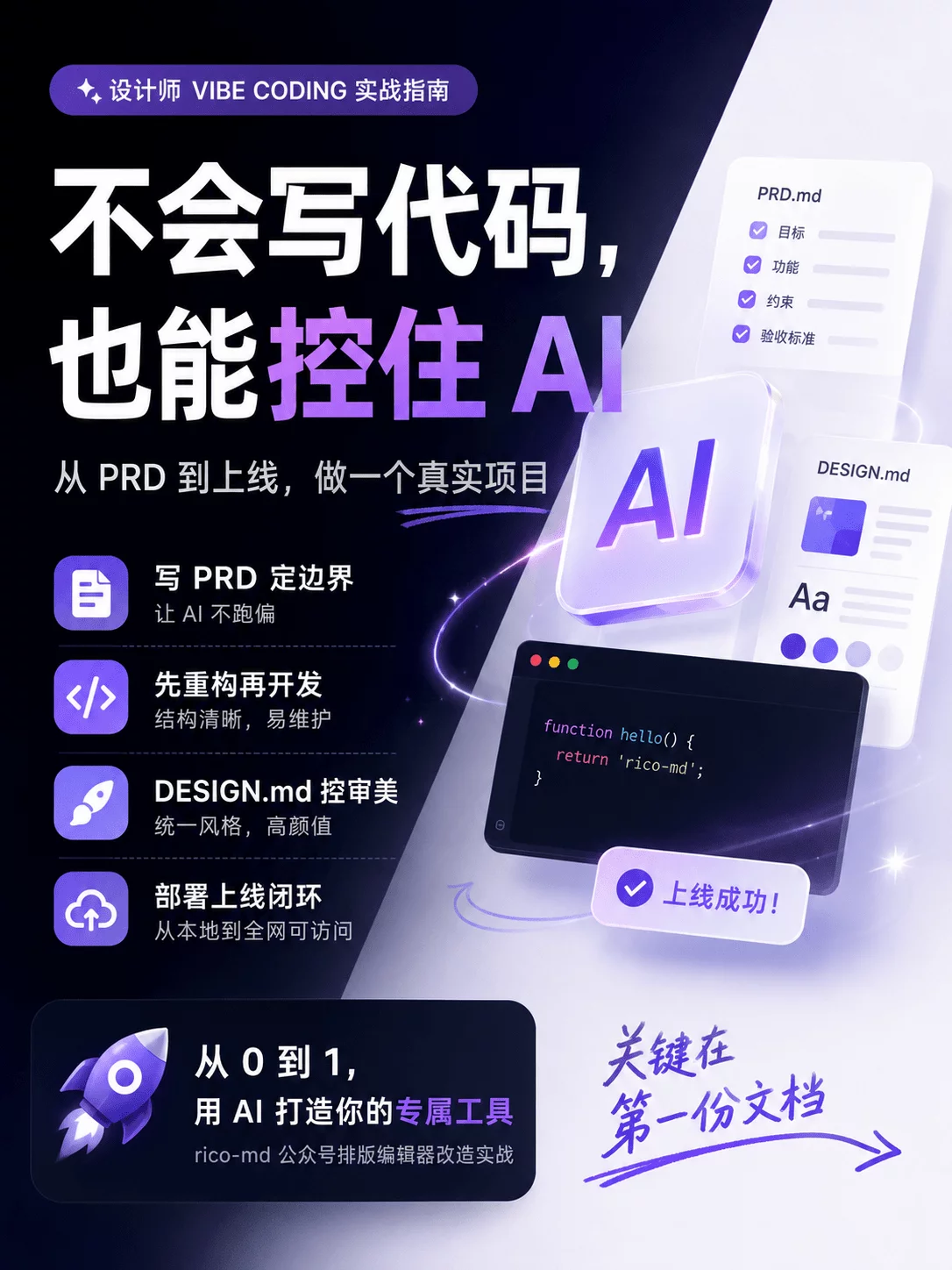保姆级教程!写给设计师的 Vibe Coding 零基础指南(二)