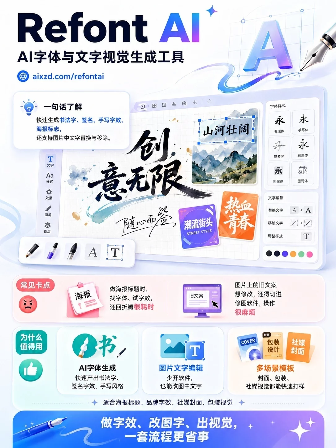 赶稿急救包！9款AI工具做海报图标视频不求人
