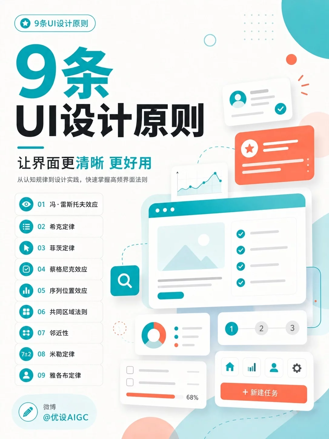 UI设计基础！9个让界面更好用的设计原则