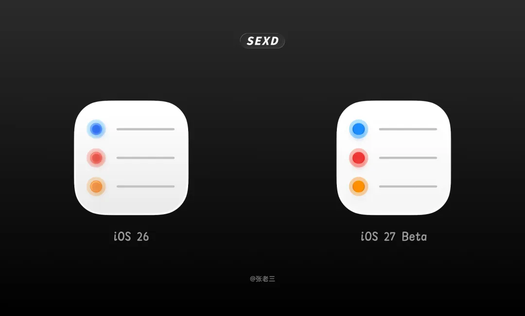 WWDC26 后,Apple 系统图标发生了哪些变化?