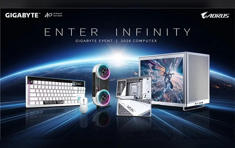 技嘉COMPUTEX 2026新品发布！INFINITY系列引领AI电竞新纪元