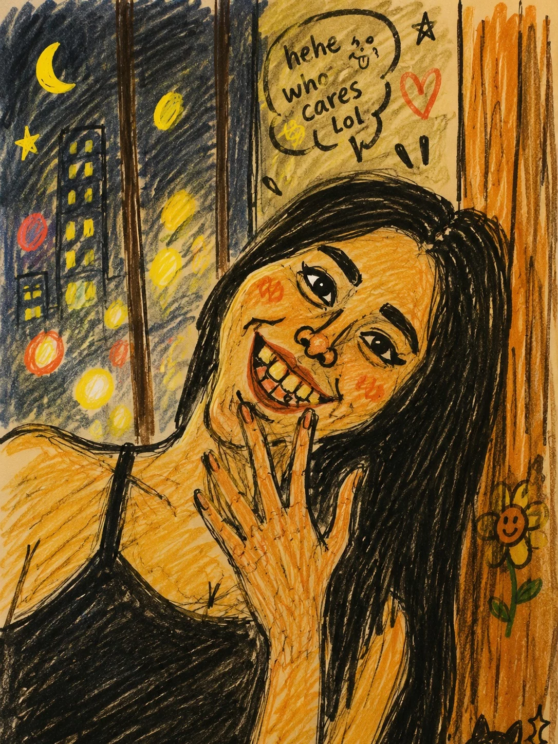 AI搞笑涂鸦画教程！把照片一键变丑萌插画