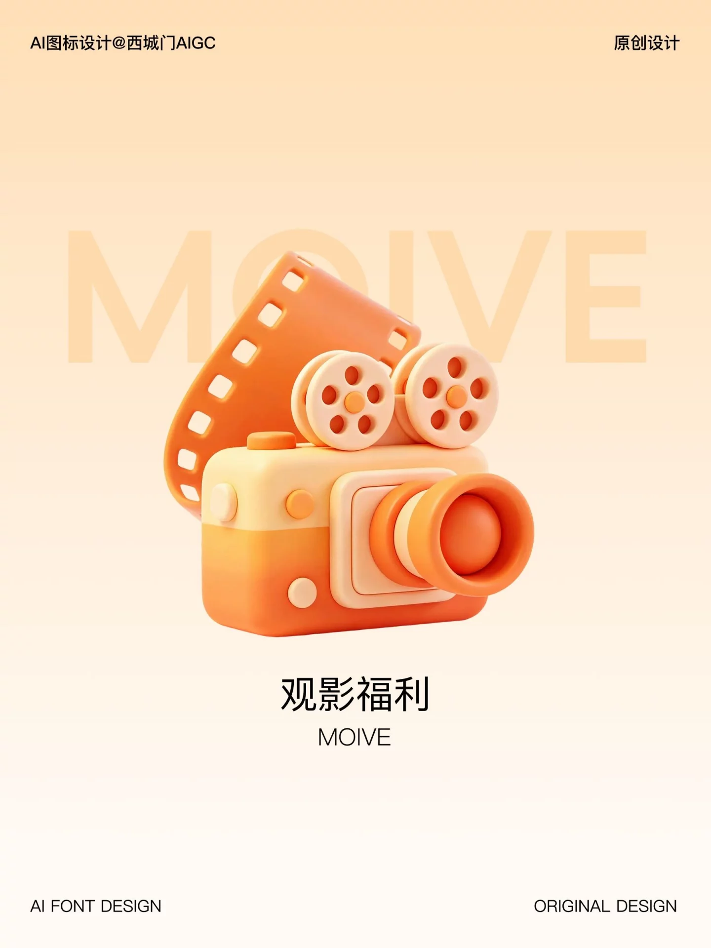 AI做UI图标统一又好看！9款3D质感福利图标提示词