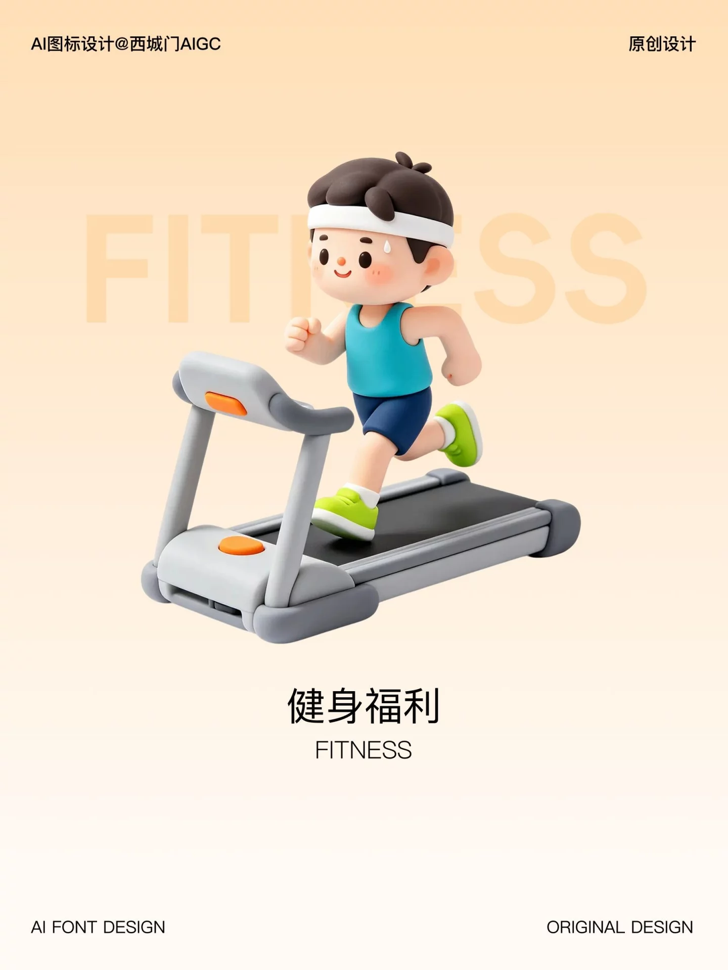 AI做UI图标统一又好看！9款3D质感福利图标提示词