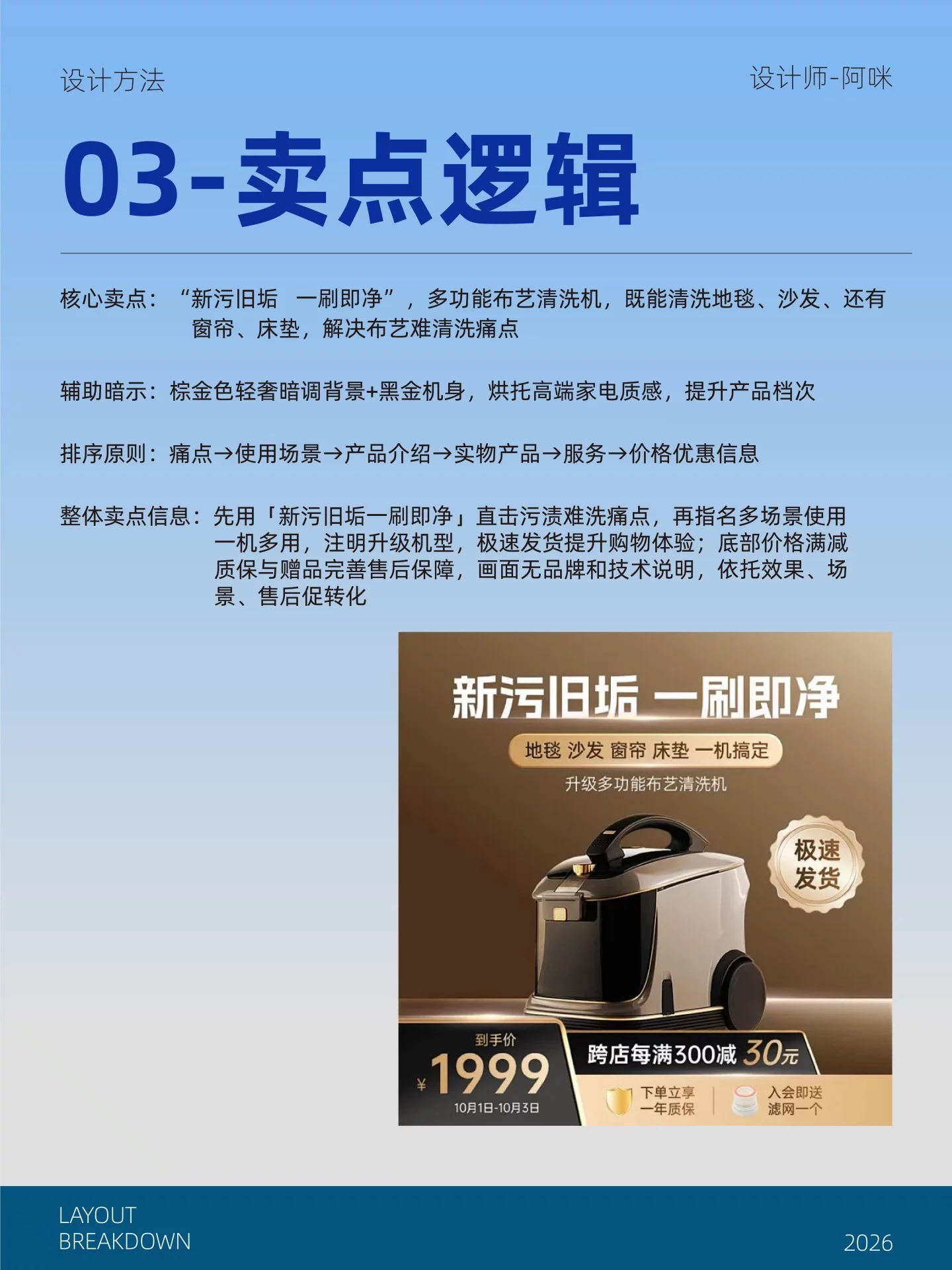 电商卖点转化这样做！5步拆透爆款电商主图
