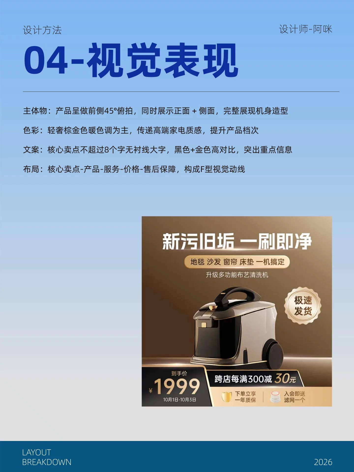 电商卖点转化这样做！5步拆透爆款电商主图