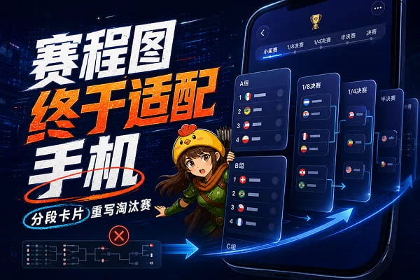 Apple Sports 交互拆解：如何用分段卡片做复杂的世界杯对阵图