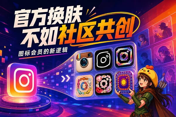 联名知名设计师，Instagram这次把图标定制玩明白了