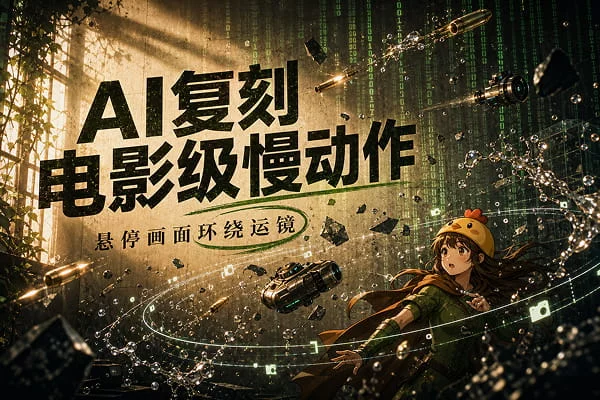 黑客帝国经典的子弹时间,用Seedance2.0竟然轻松复刻