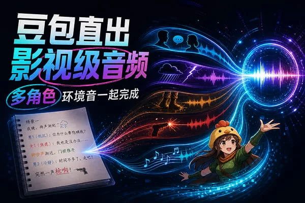 折腾大半天的多轨混音，现在火山引擎AI一秒直出