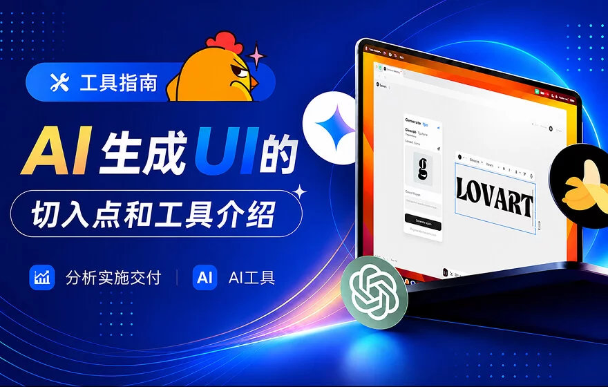 AI工具怎么用于UI设计?从分析到交付,6大神器全梳理!