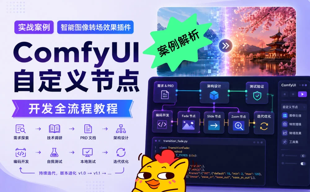 超详细实战案例复盘!ComfyUI 自定义节点开发全流程