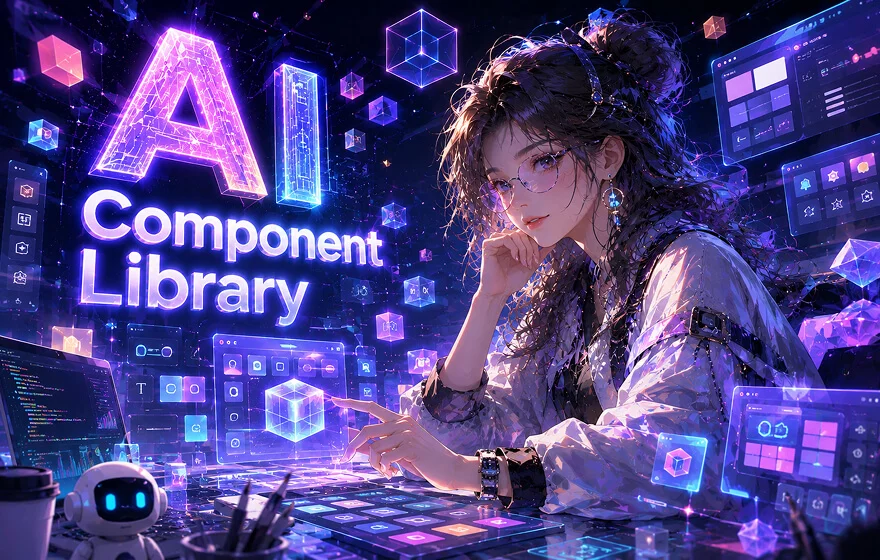 保姆级教程+指令！教你从零到一创建AI组件库！
