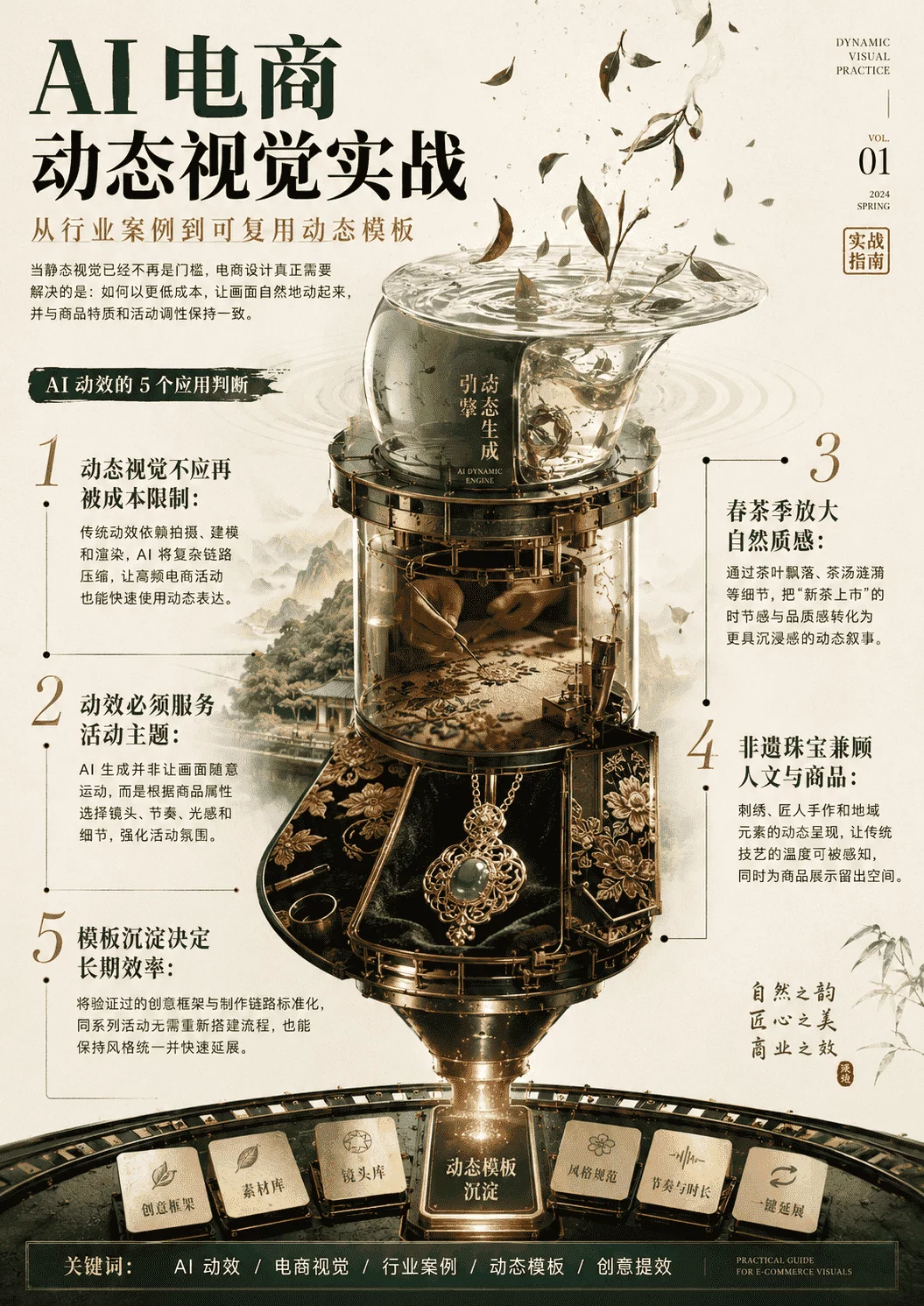大厂出品!快手电商AI动效实战案例复盘