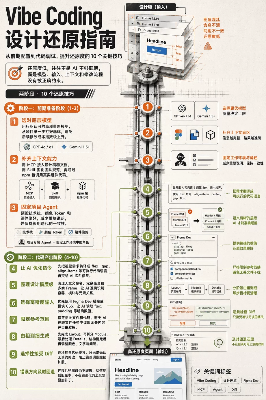AI设计稿如何像素级还原?10个技巧教你提升设计质量!