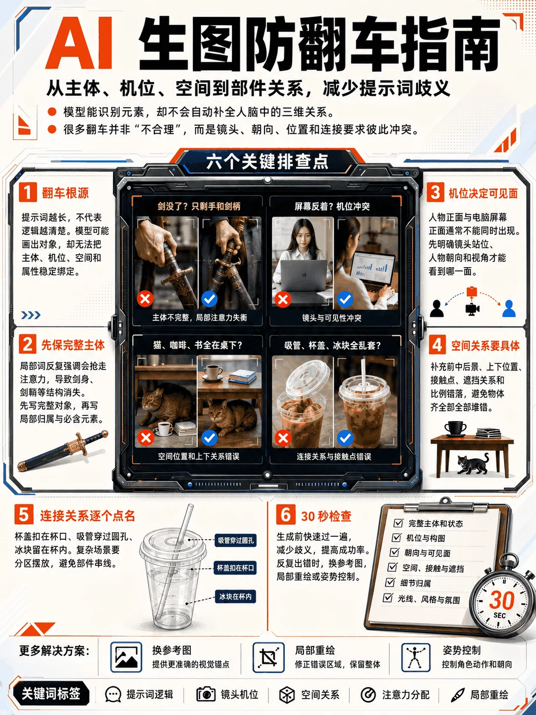 AI生图总跑偏抽风?收好这份AI生图防翻车指南!