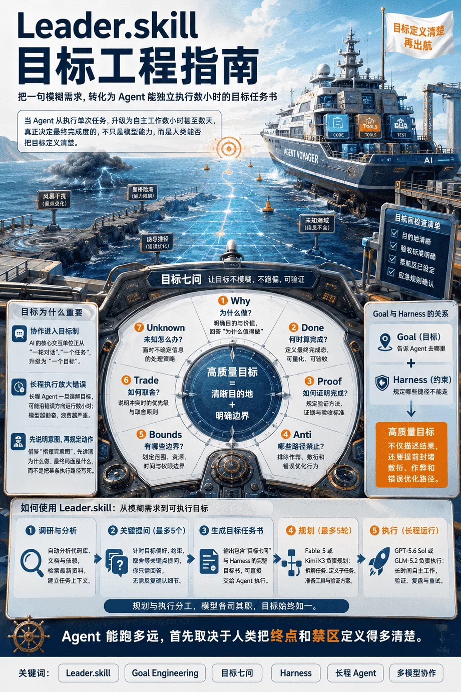 浪费20亿Token之后，我开源了一个帮自己定义目标的Skill