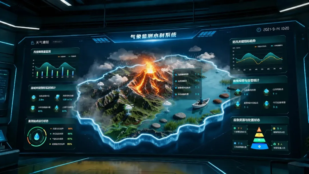做大屏总被吐槽?这4个大屏设计给你灵感!