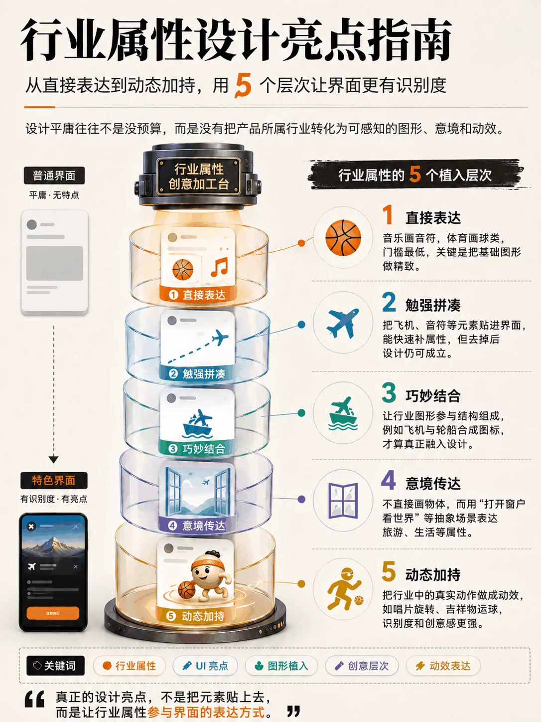 掌握这5个技巧,从零开始掌握UI界面的亮点设计