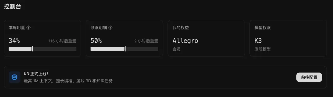 Kimi正式发布2.8万亿大模型K3,这是属于我们的荣光!