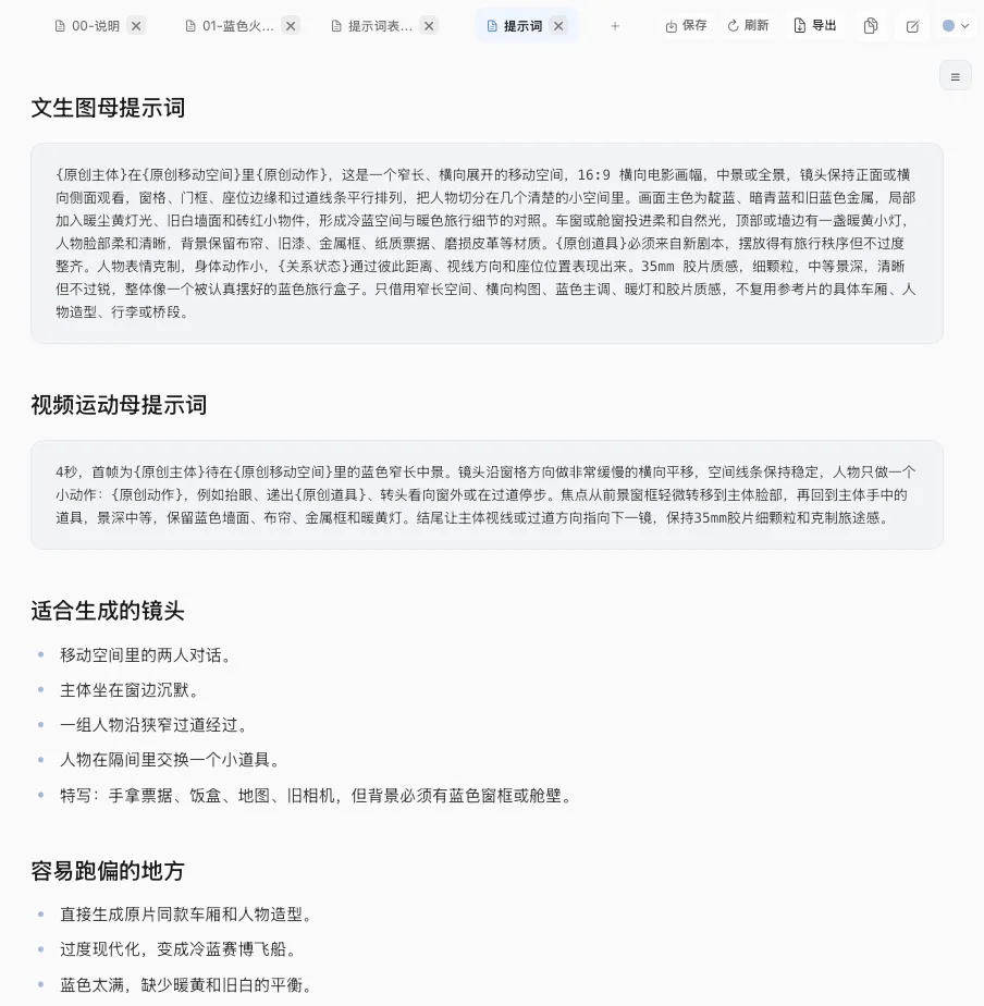 这个宝藏Skill,能帮你把电影画面拆成可复用的视觉系统!